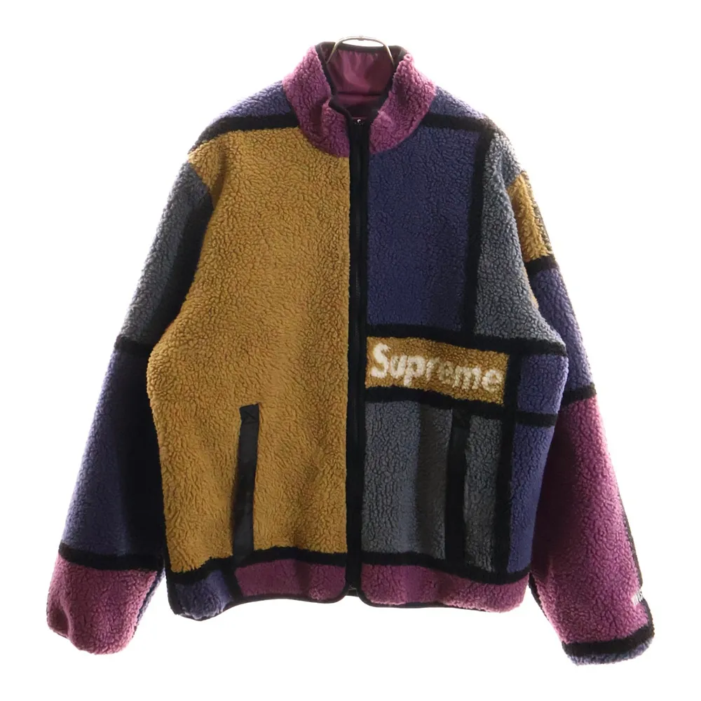 2025年最新】reversible colorblocked fleece jacketの人気アイテム