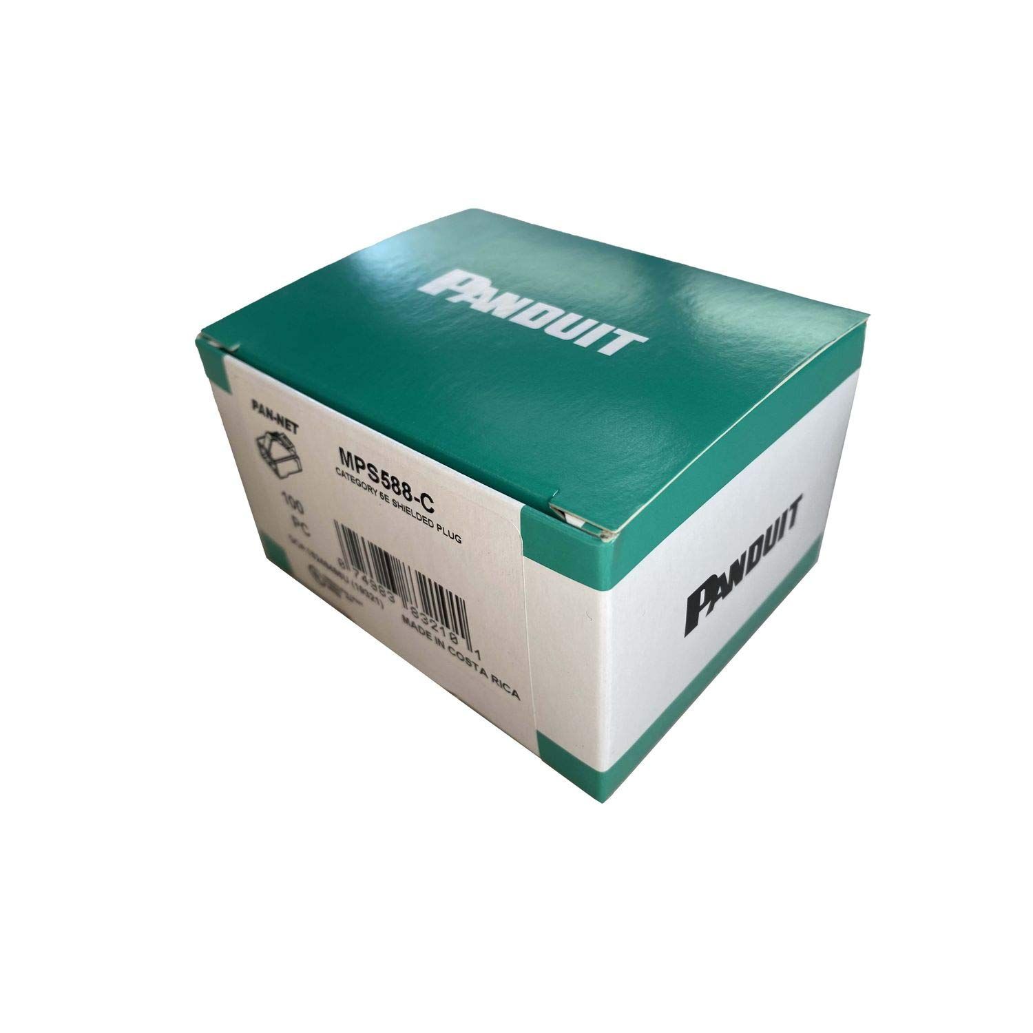 Cat5e シールド付RJ45モジュラープラグ 100個入 コーニング VOL-RJ45PLG-5SL (62-9083-33) コーニング Cat5e シールド付RJ45モジュラープラグ (100個入) ( VOL