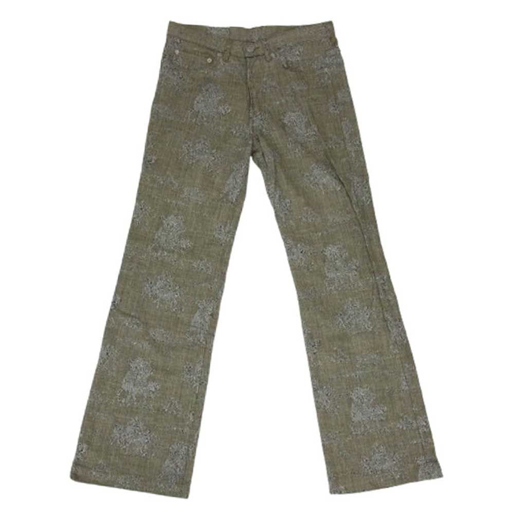 DRIES VAN NOTEN ドリスヴァンノッテン 3951-1750 総柄 フ パンツ ベージュ系 31