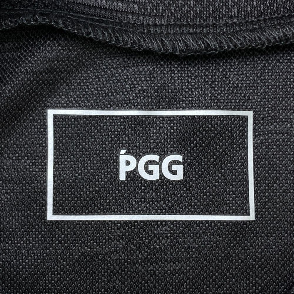 サイズ：1 PGG PEARLY GATES パーリーゲイツ 2024年モデル ハイネック半袖Tシャツ 総柄 グレー系 [240101474361] ゴルフウェア レディース ストスト サイズ：1 PGG PEARLY GATES パーリーゲイツ 2024年モデル