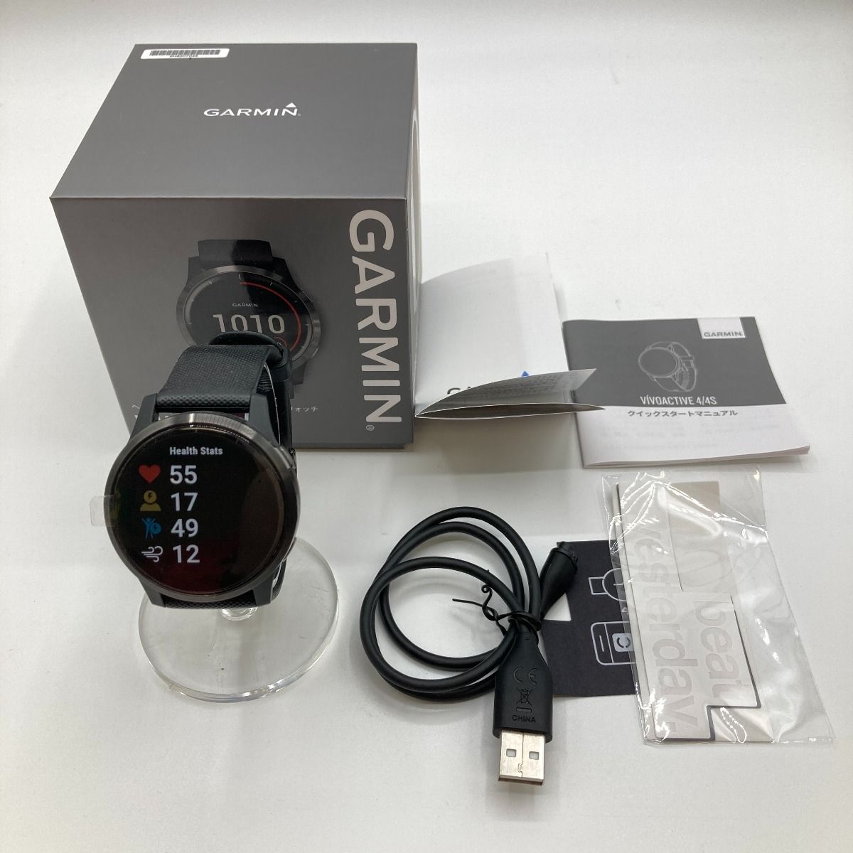 ◎◎GARMIN ガーミン vivoactive 4 GPSスマートウォッチ Black ◎◎GARMIN ガーミン vivoactive 4 GPSスマートウォッチ Black