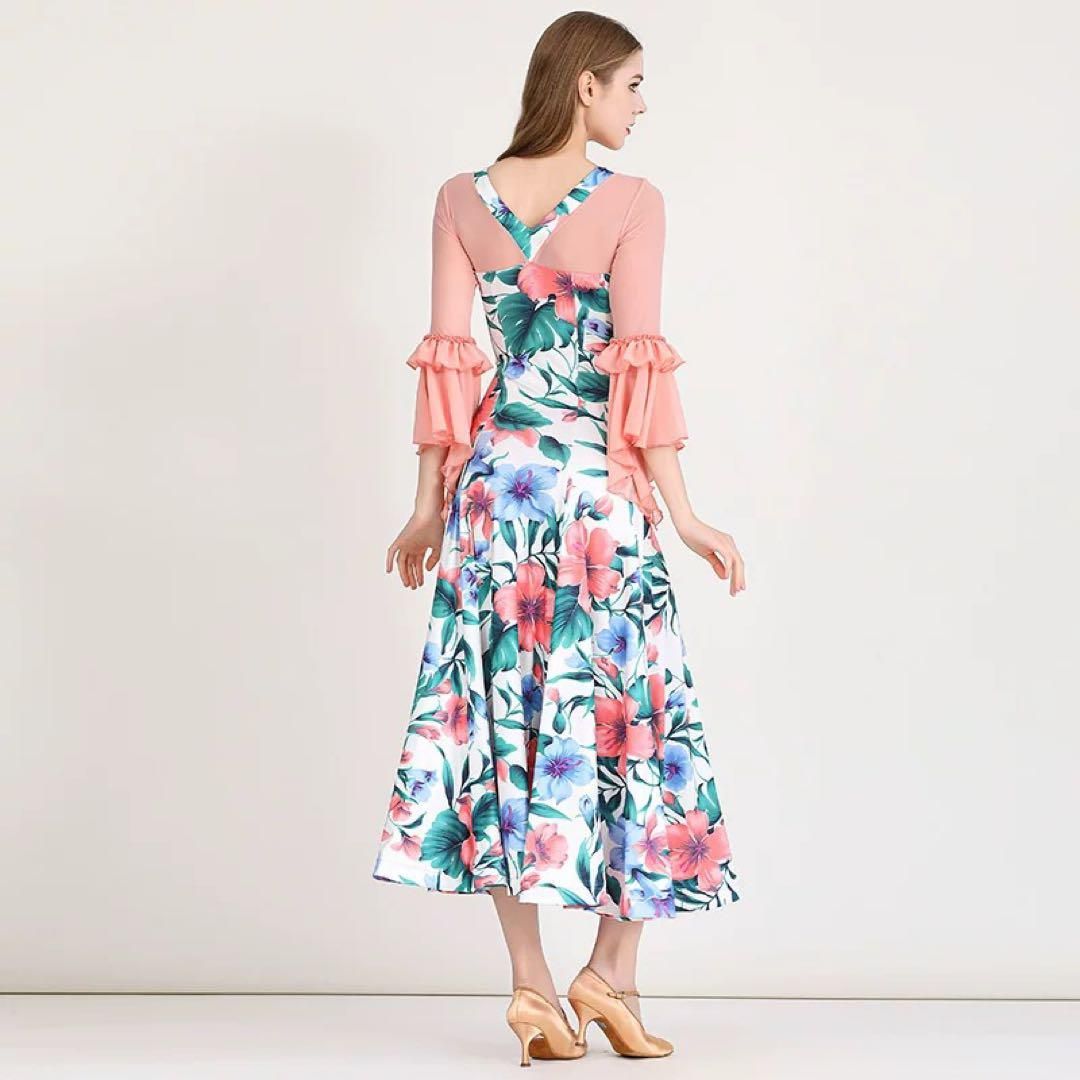 ダンス練習着?スタンダード向けワンピース♪ちょっとしたダンス