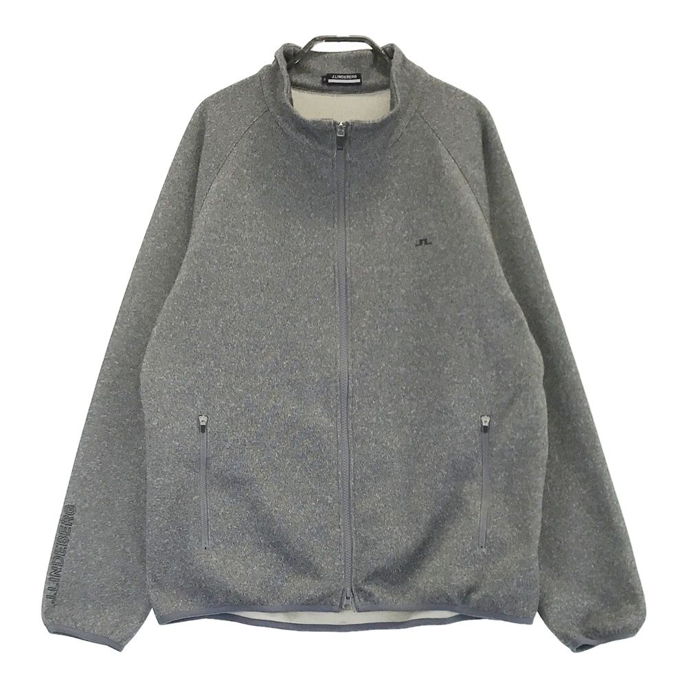 サイズ：XL J.LINDEBERG ジェイリンドバーグ ニットジャケット