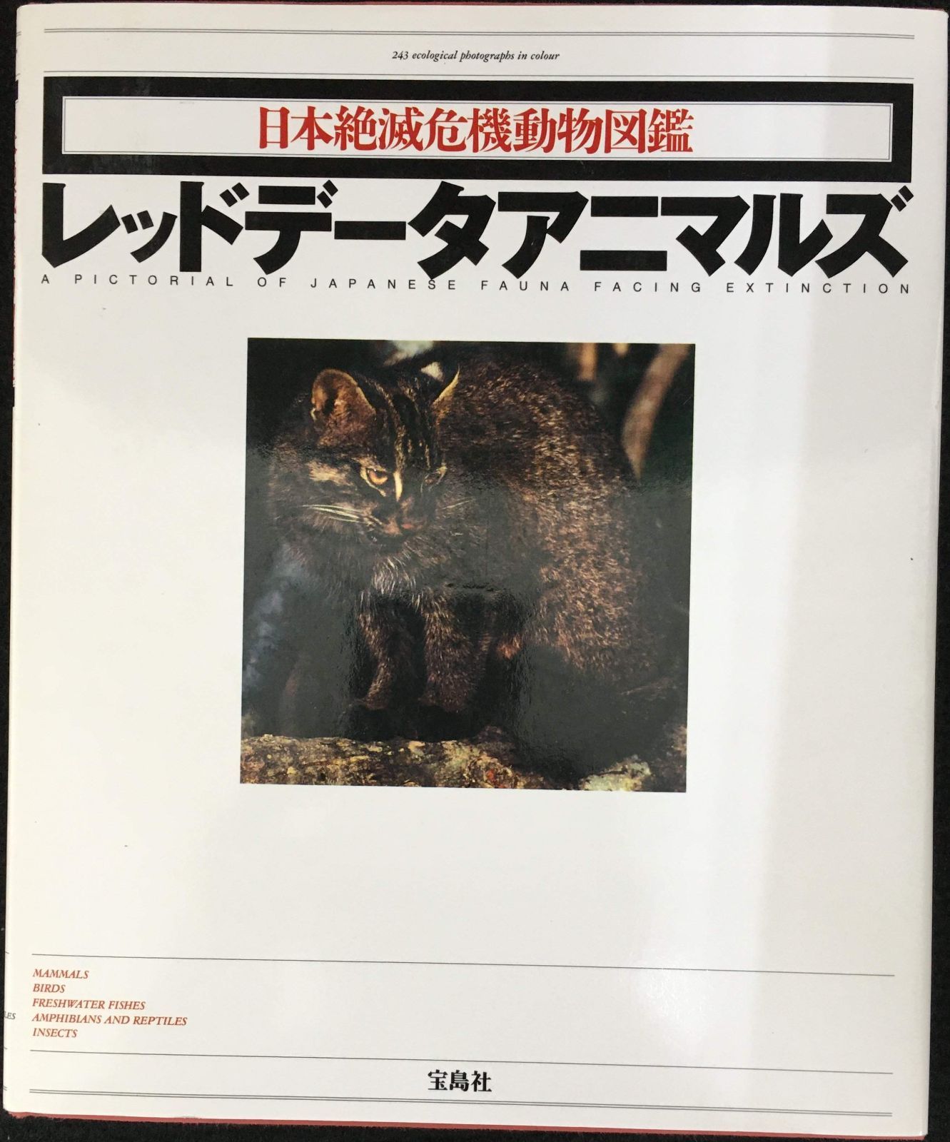 2025年新作入荷 レッドデータアニマルズ: 日本絶滅危機動物図鑑 哺乳類・鳥類 ディスプレイ