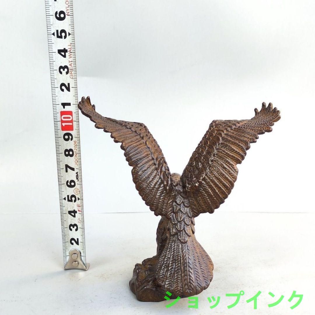 銅器 鷹 文房具 茶道具 装飾品 工芸品 美術品 置物 - メルカリ