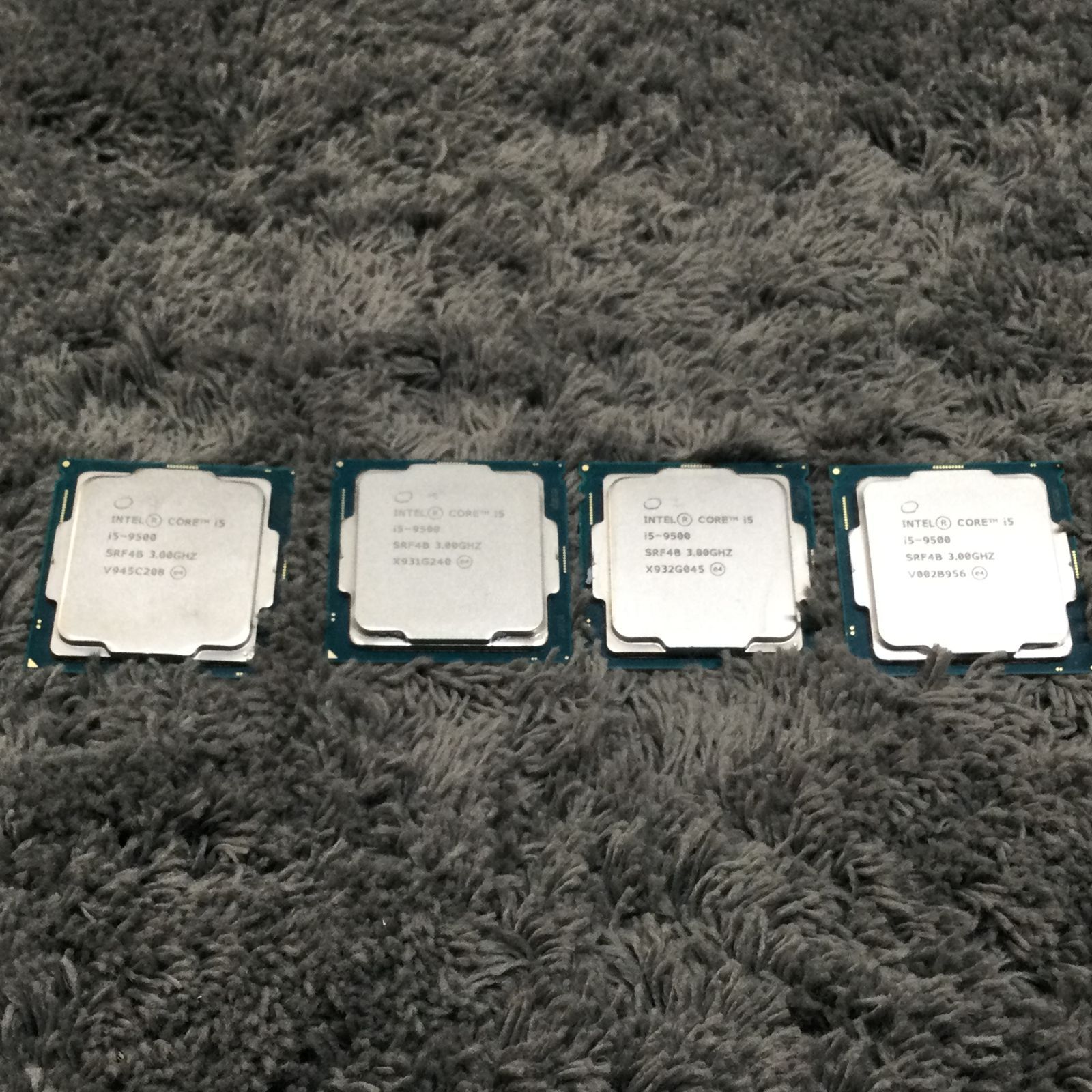 ③ INTEL Core i5-9500 計4枚セット CPUまとめ売り