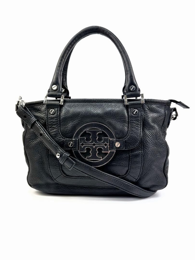 ✨美品✨トリーバーチ アマンダ ミニサッチェル 2way ショルダーバッグ 黒 トリーバーチ TORY BURC アマンダ ミニサッチェル 2WAY ハンドバッグ