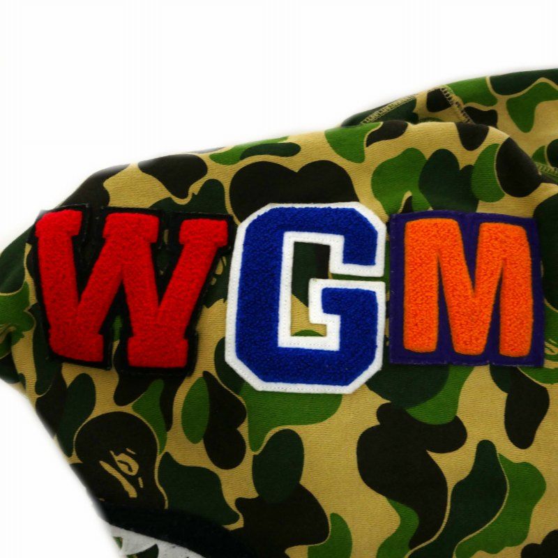 00s アベイシングエイプ APE スウェット 迷彩 マルチカラー 希少 A BATHING APE アベイシングエイプ スウェットシャツ