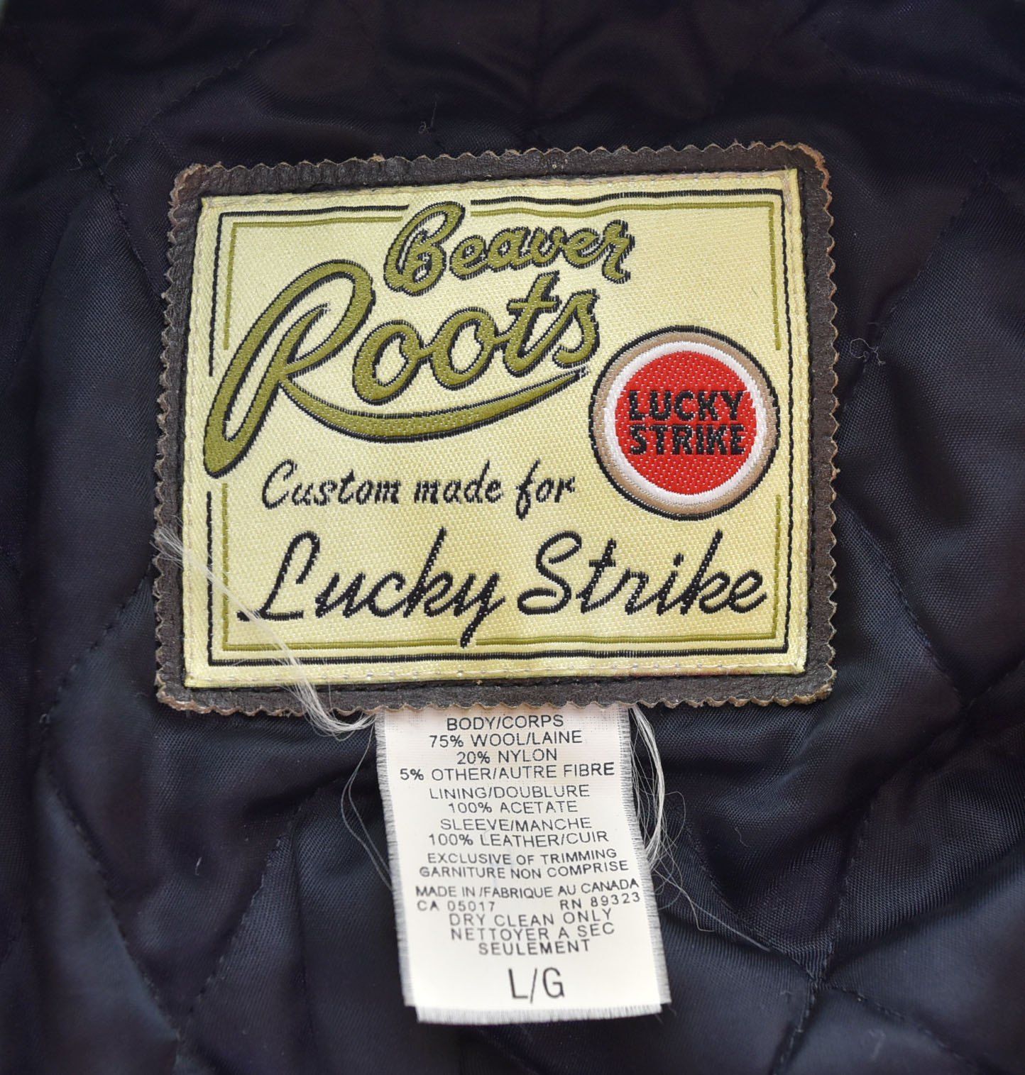 牛さま専用Lucky Strike スタジャン Lサイズ グリーン 2025年最新】ラッキーストライク スタジャンの人気アイテム