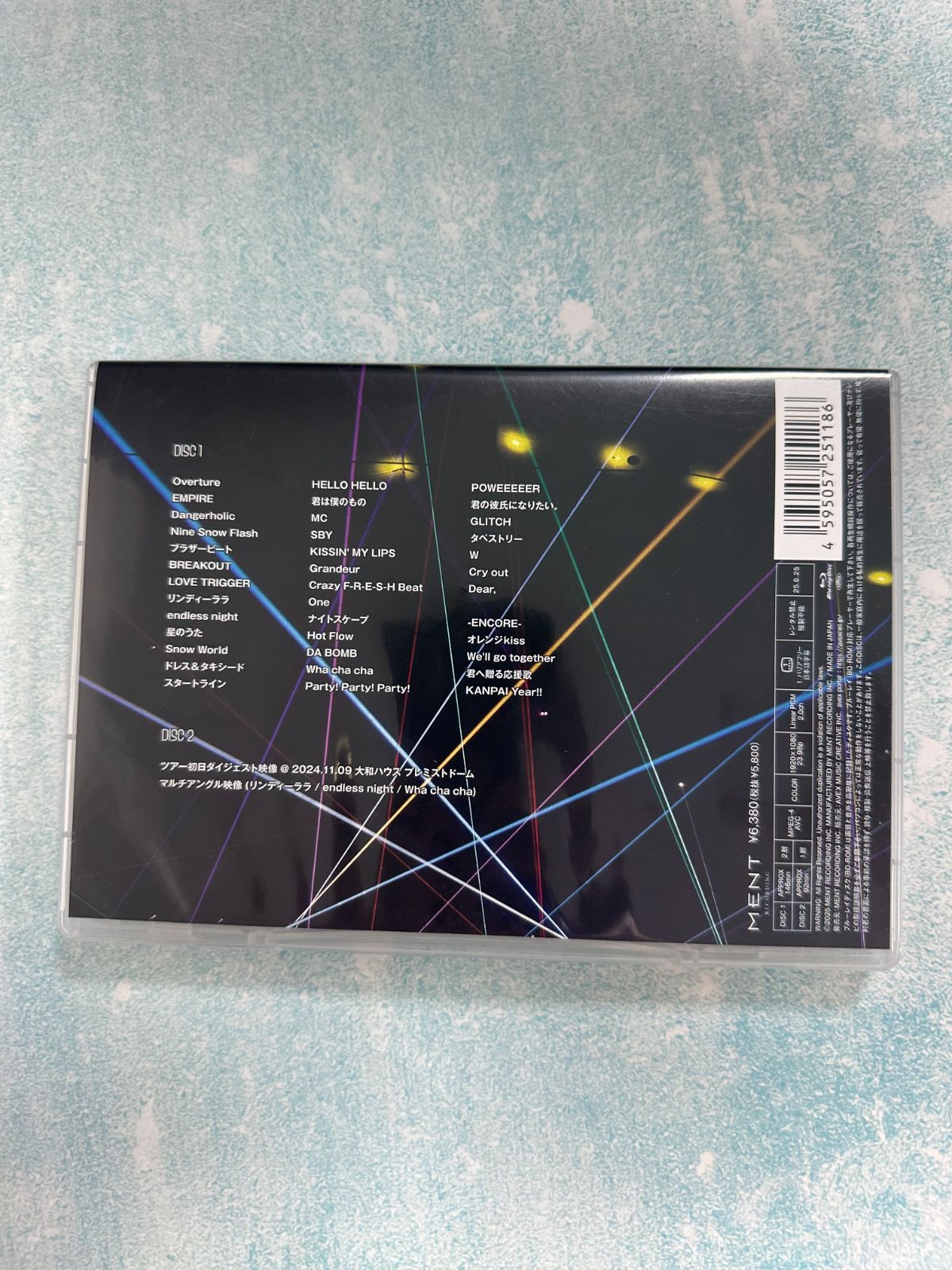  Man DOMEtour2023iDOME通常盤初回Blu-ray新品 SnowMan DomeTour2024 RAYS 通常盤 [Blu-ray] 2枚組 - メルカリ