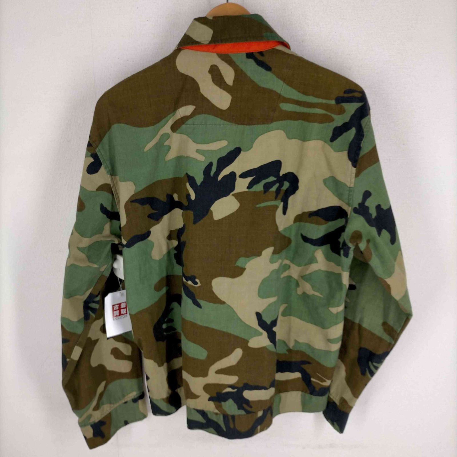ステューシー 90s ウッドランドカモ リップストップ ジップアップジャケット ステューシー Stussy 90s OUTDOOR ALL SEASON GEAR ウッドランド