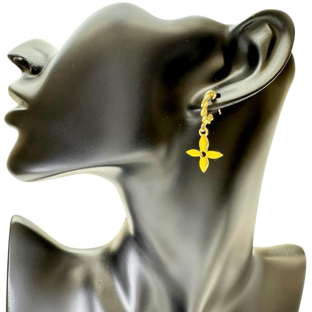 LOUIS VUITTON/ルイ・ヴィトン】ハート 花/フラワーモチーフ ピアス