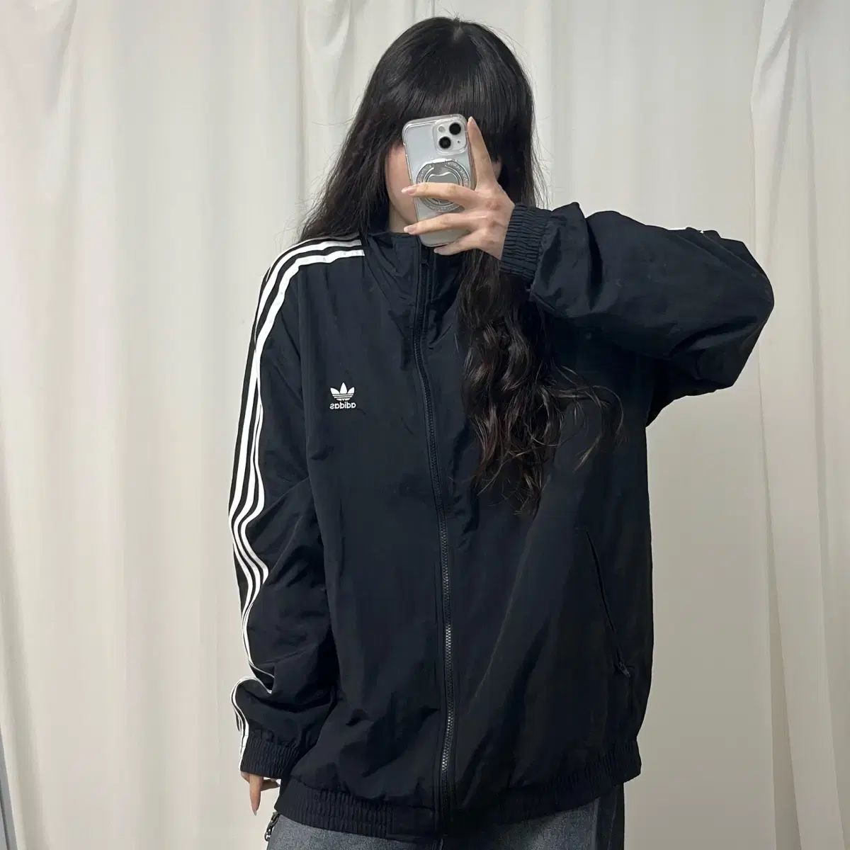 アディダス ファイヤーバード ウィンドブレーカー