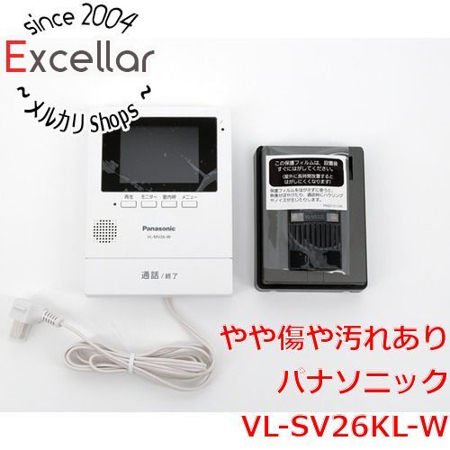 bn:18] Panasonic カラーテレビドアホン VL-SV26KL-W 展示品 - メルカリ