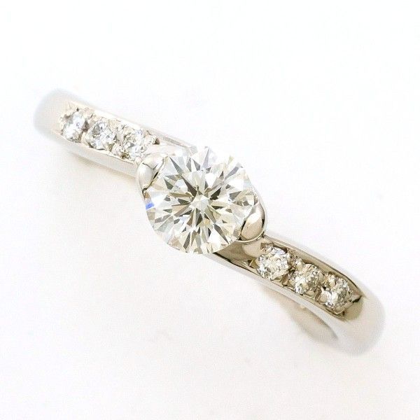 美品】P2 プラチナダイヤリング 0.20CT プラチナ ダイヤモンド