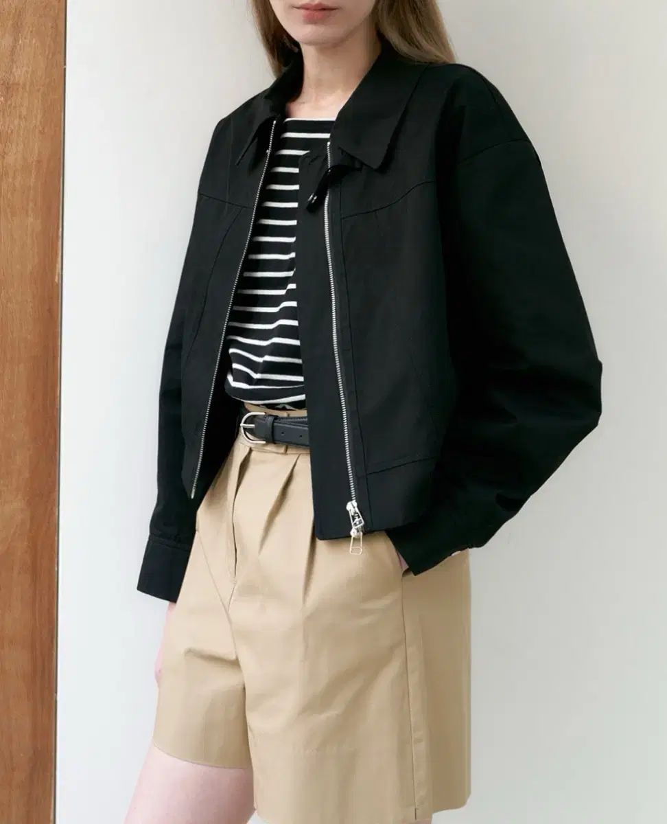 ジップアップ ブルゾン