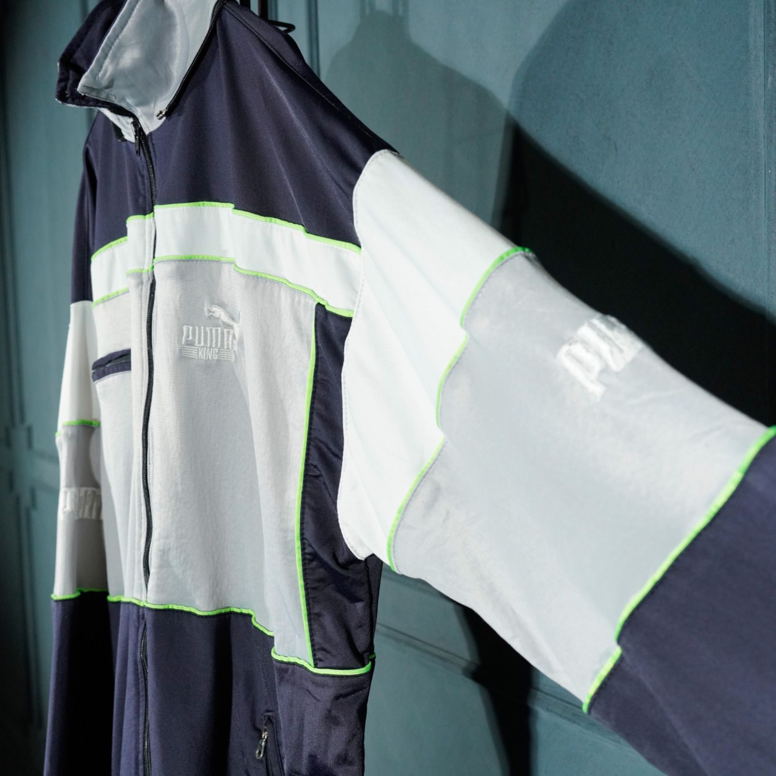 EU VINTAGE PUMA LOGO DESIGN TRACK JACKET/ヨーロッパ古着プーマロゴ 