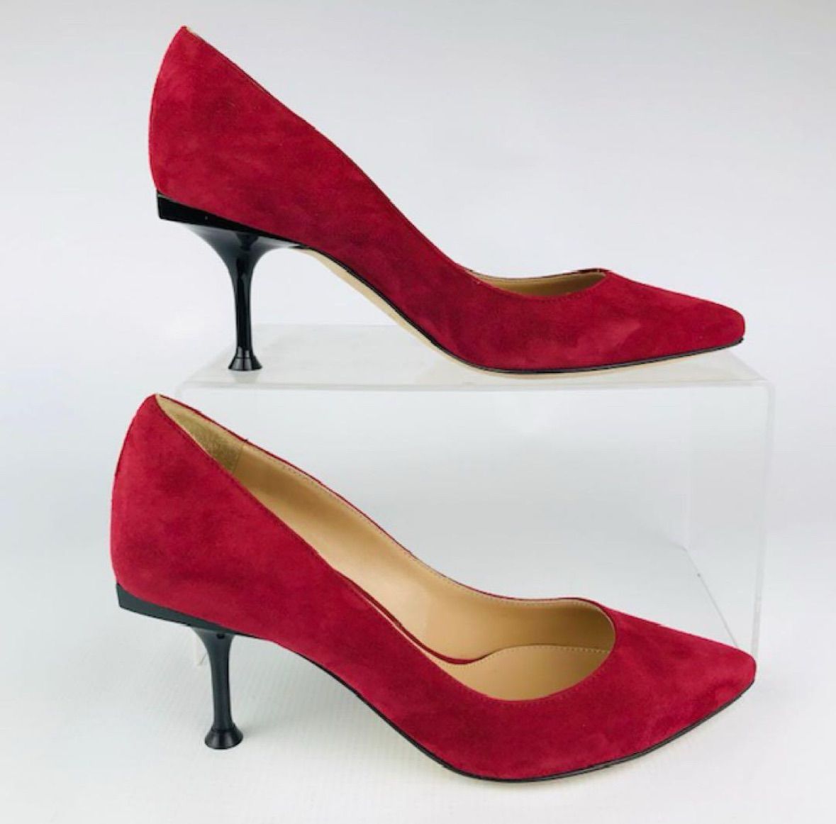 極美品】sergio rossi スエード パンプス ハイヒール 34.5
