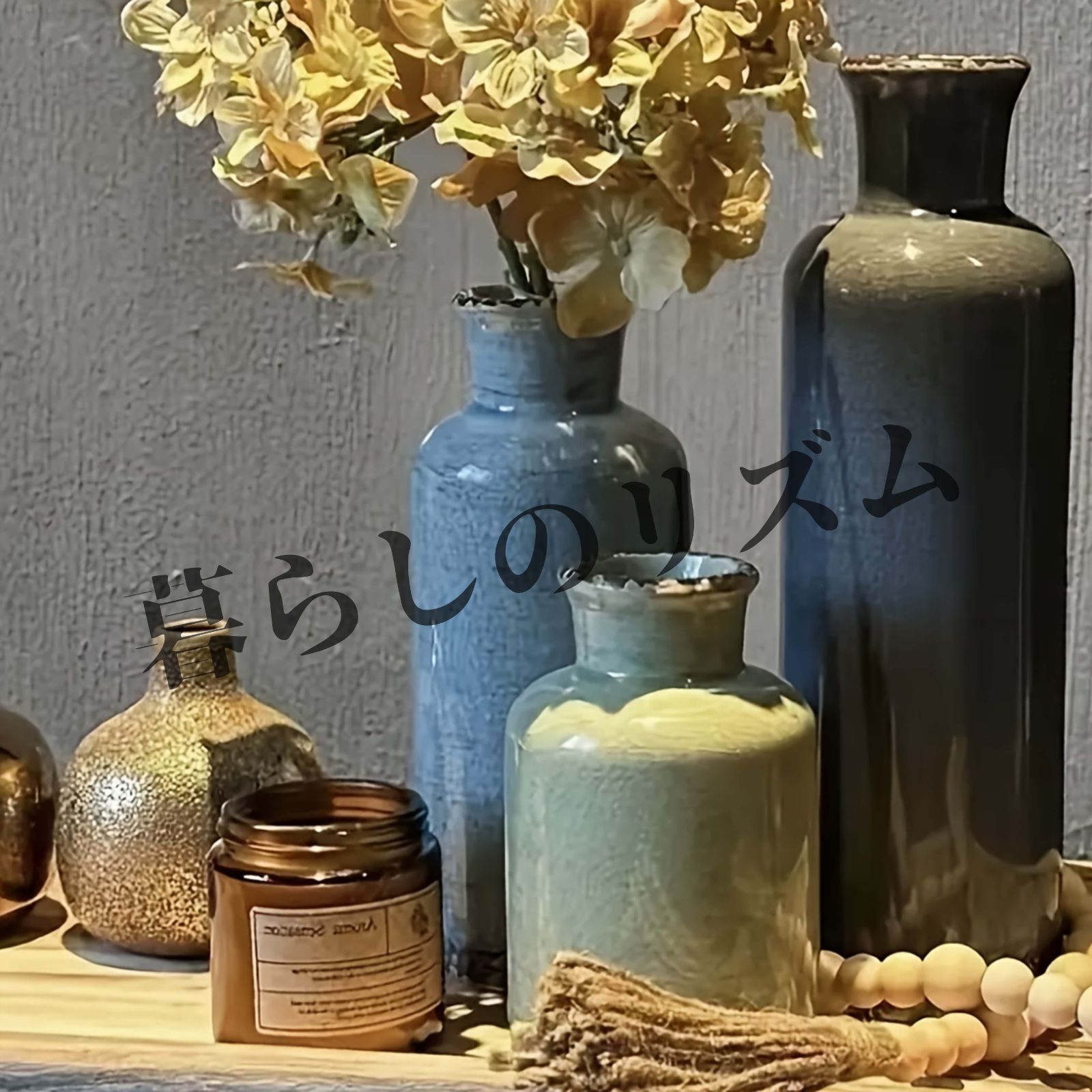 和田麻美子　花瓶　フラワーベース　一輪挿し 3点セット 花器/フラワーベース 3点セット 和田麻美子 花瓶 フラワーベース