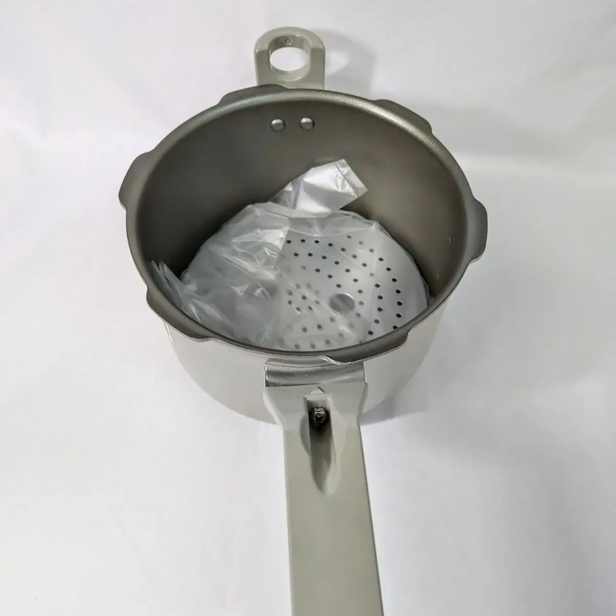 未使用品・保管品】理研 圧力鍋 片手鍋 こなべちゃん GFT-30F(3L