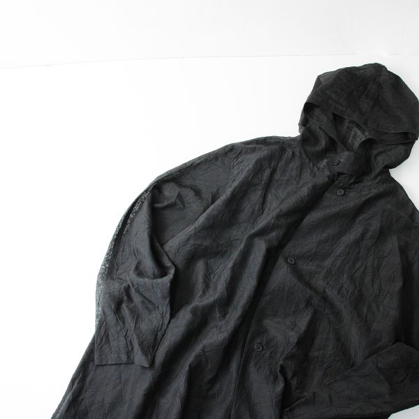 2022SS MEYAME メヤメ COTTON SILK HOODED JACKET コットン