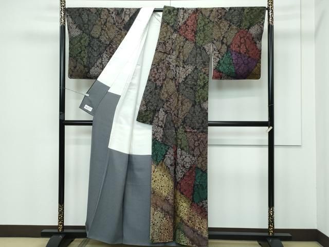 平和屋着物○前田仁仙 仁仙更紗 訪問着 道長更紗花文