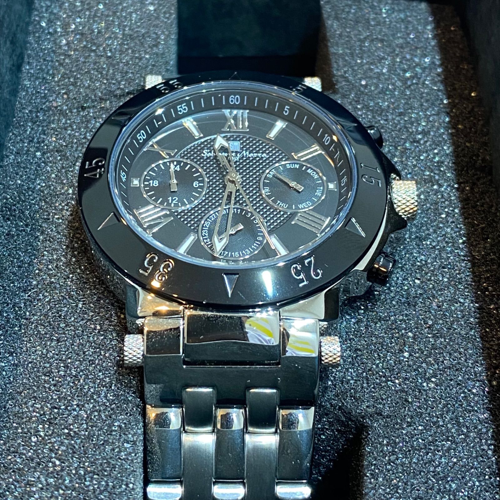未使用品】サルバトーレマーラ 腕時計 メンズ salvatore Marra SM14118 