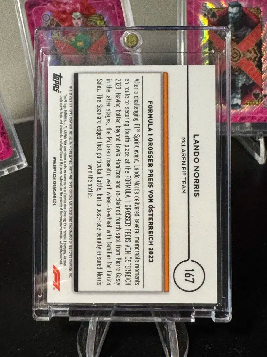 トップス クロム f1 サファイア ランド ノリス 10