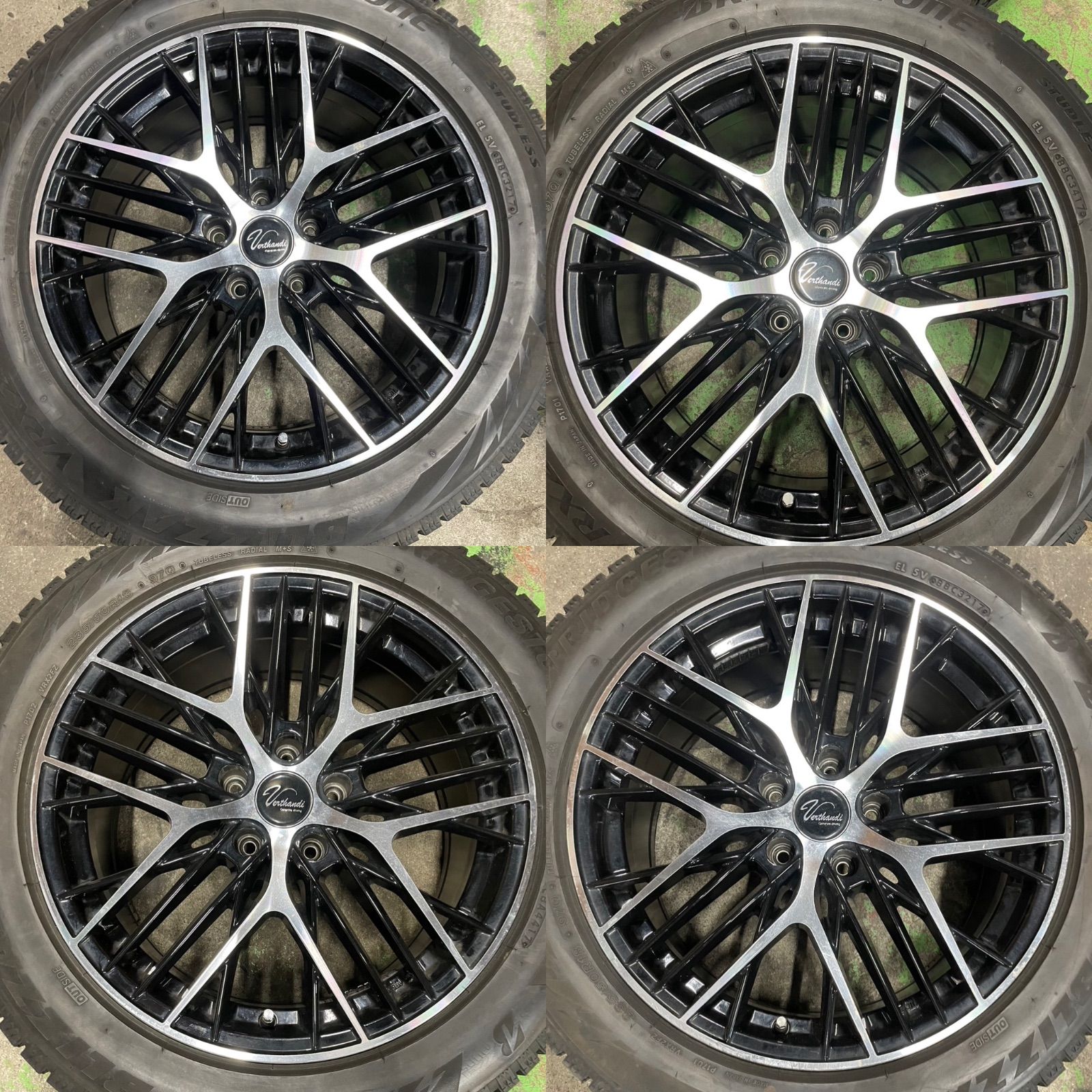 最終値下！店頭同時販売品！Verthandi ヴェルザンディ18×8.0j+40 5 