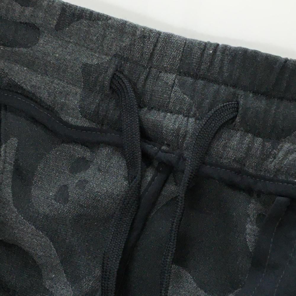 マークアンドロナ ハーフパンツ グレー 迷彩・スカル織生地 カモフラ