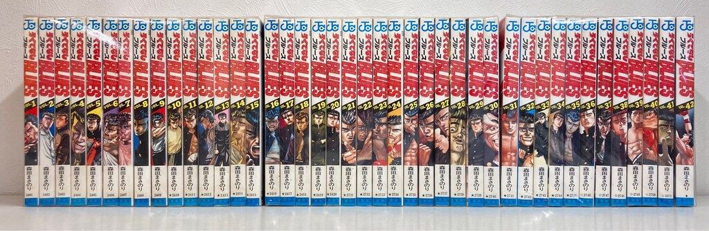 集英社 ジャンプコミックス 森田まさのり ろくでなしBLUES 全42巻 セット