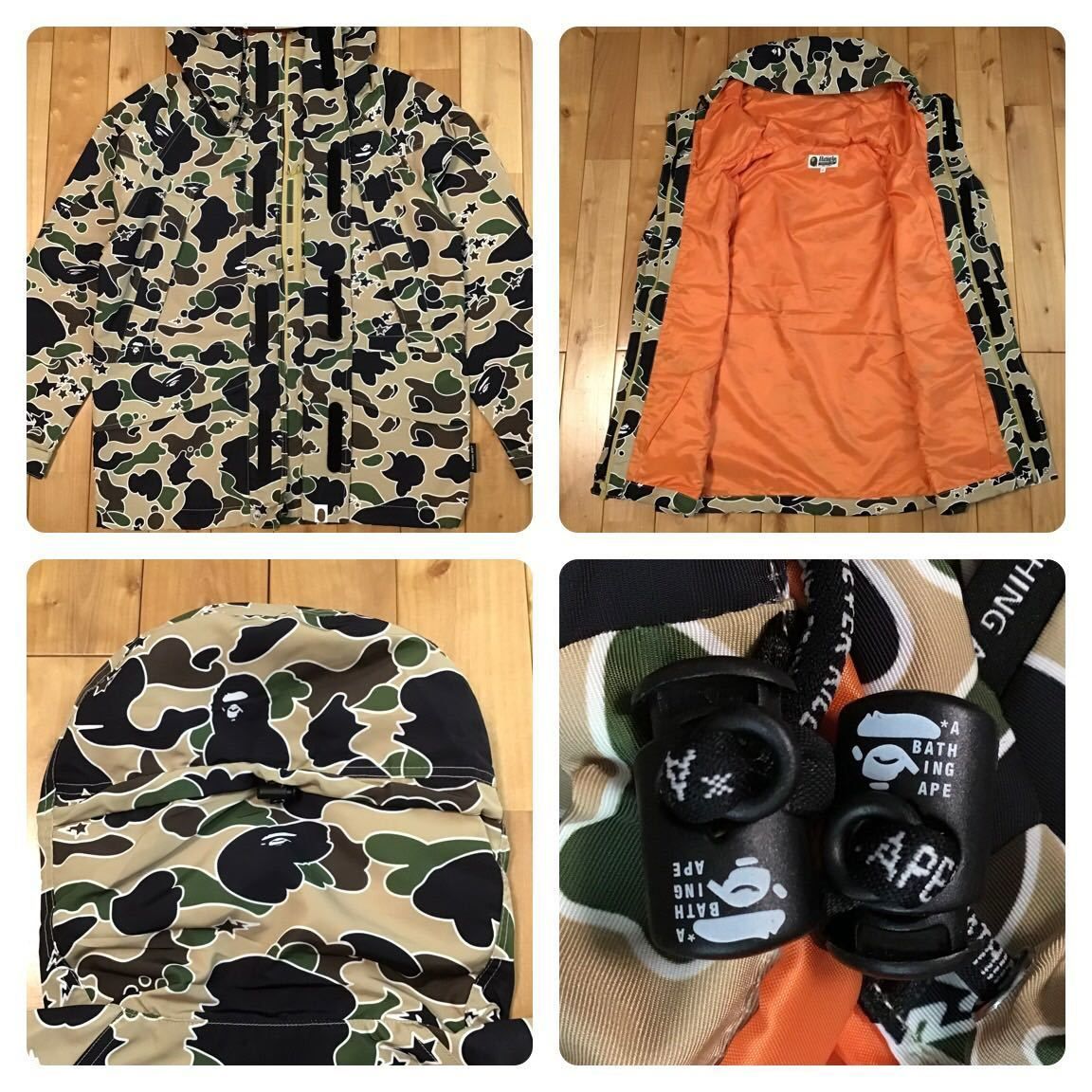 ☆新品☆ STA camo スノボジャケット Sサイズ a bathing ape