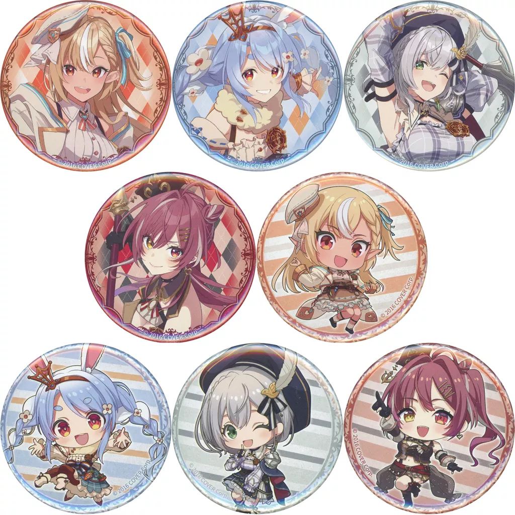 HOLOLIVE FANTASY キャラバッジコレクション 全8種 ホロライブ