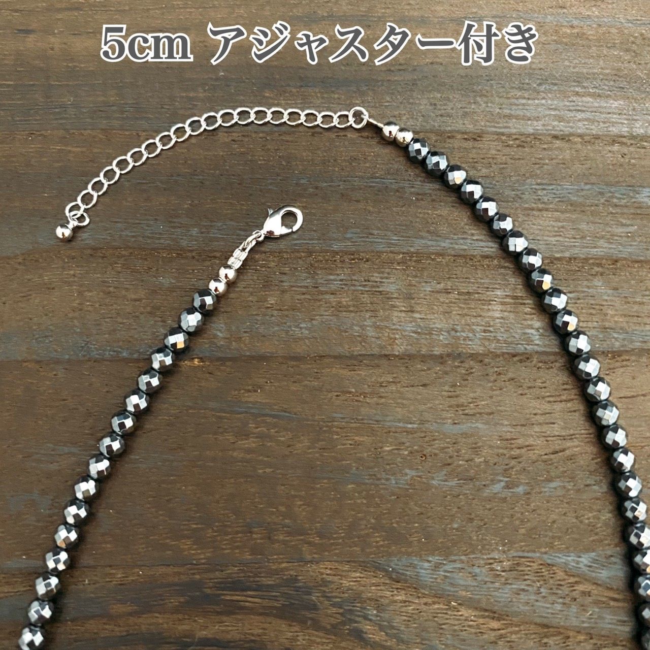 天然石 ネックレス／ヘマタイト ネックレス ／メンズ・レディース 