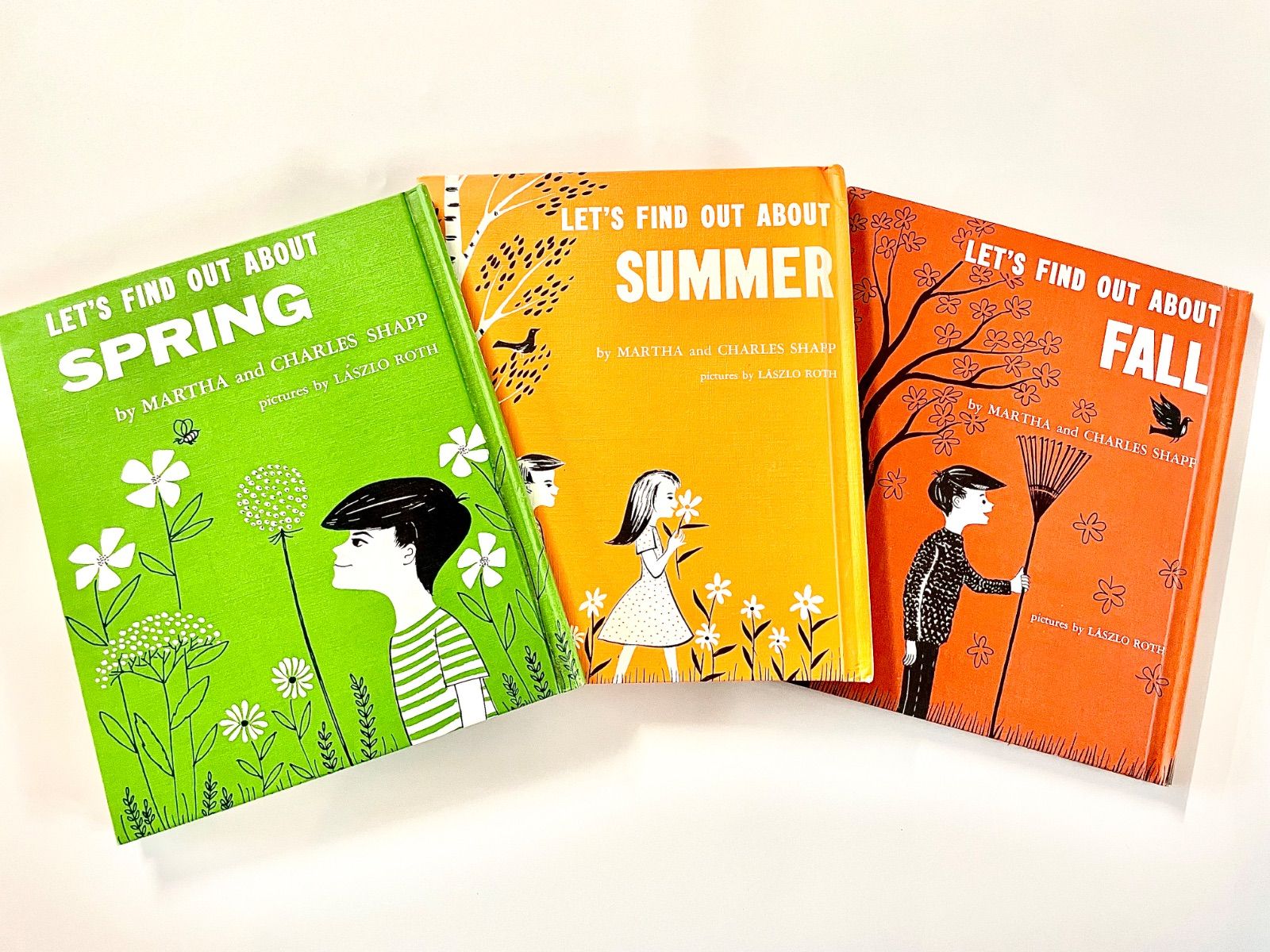 LET'S FIND OUT ABOUT シリーズ LET'S FIND OUT ABOUT 」SPRING & SUMMER & FALL （3冊セット