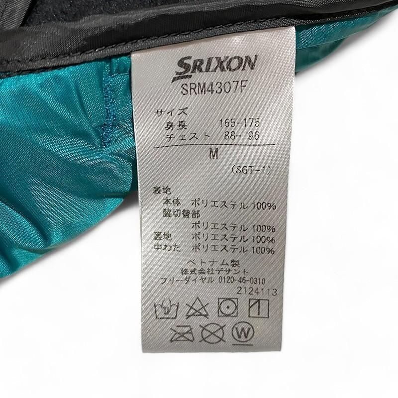 DESCENTE デサント SRIXON スリクソン 切替 中綿ベスト M