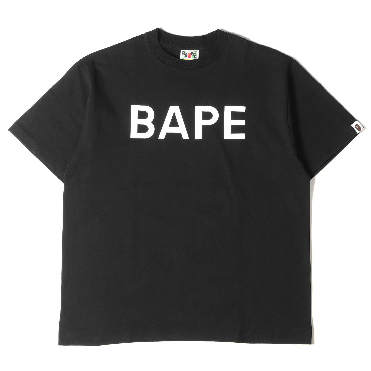 A BATHING APE ア ベイシング エイプ Tシャツ BAPEロゴ クルーネックT ...