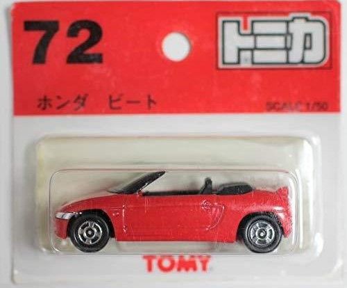 新品 トミカ 72 ホンダ ビート 赤 SCALE 1/50 ブリスター 240001003659