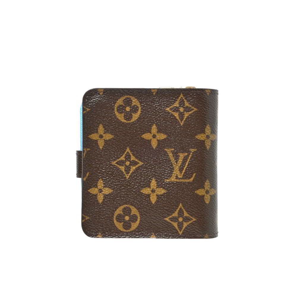 LOUIS VUITTON モノグラム グルーム コンパクト ジップ