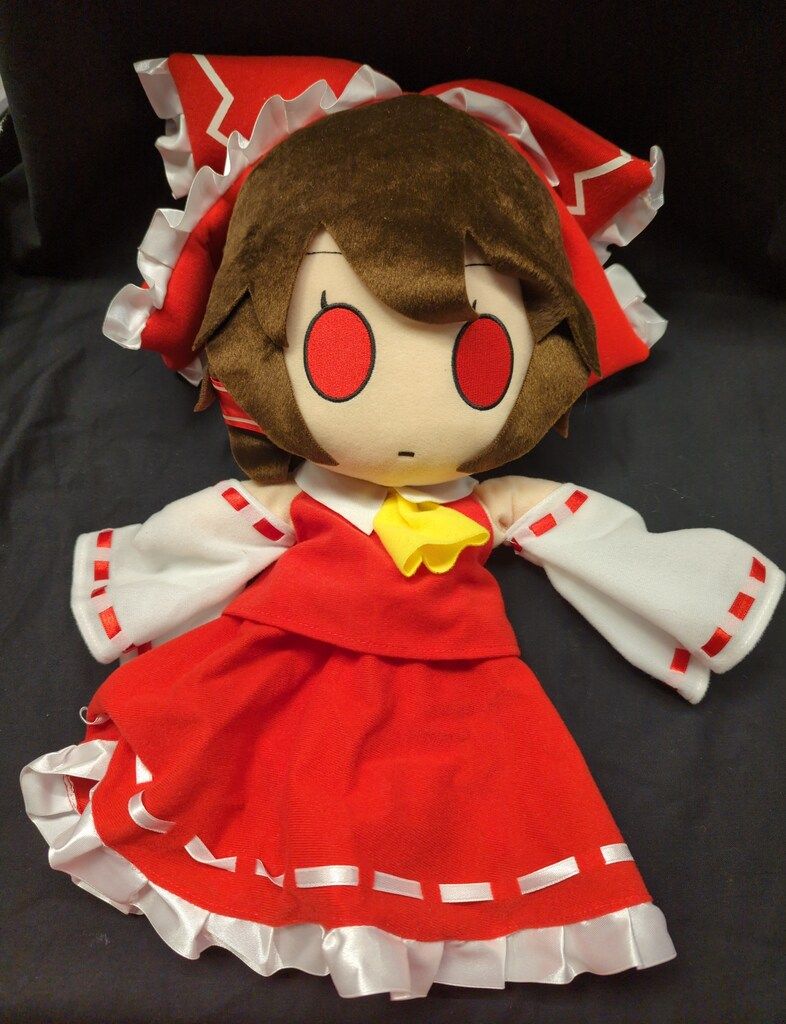 Gift - 東方Project ぬいぐるみ ぱぺっとれいむ。① タグ付き 東方 ぬいぐるみ 博麗 霊夢 ぱぺっとれいむ。 東方