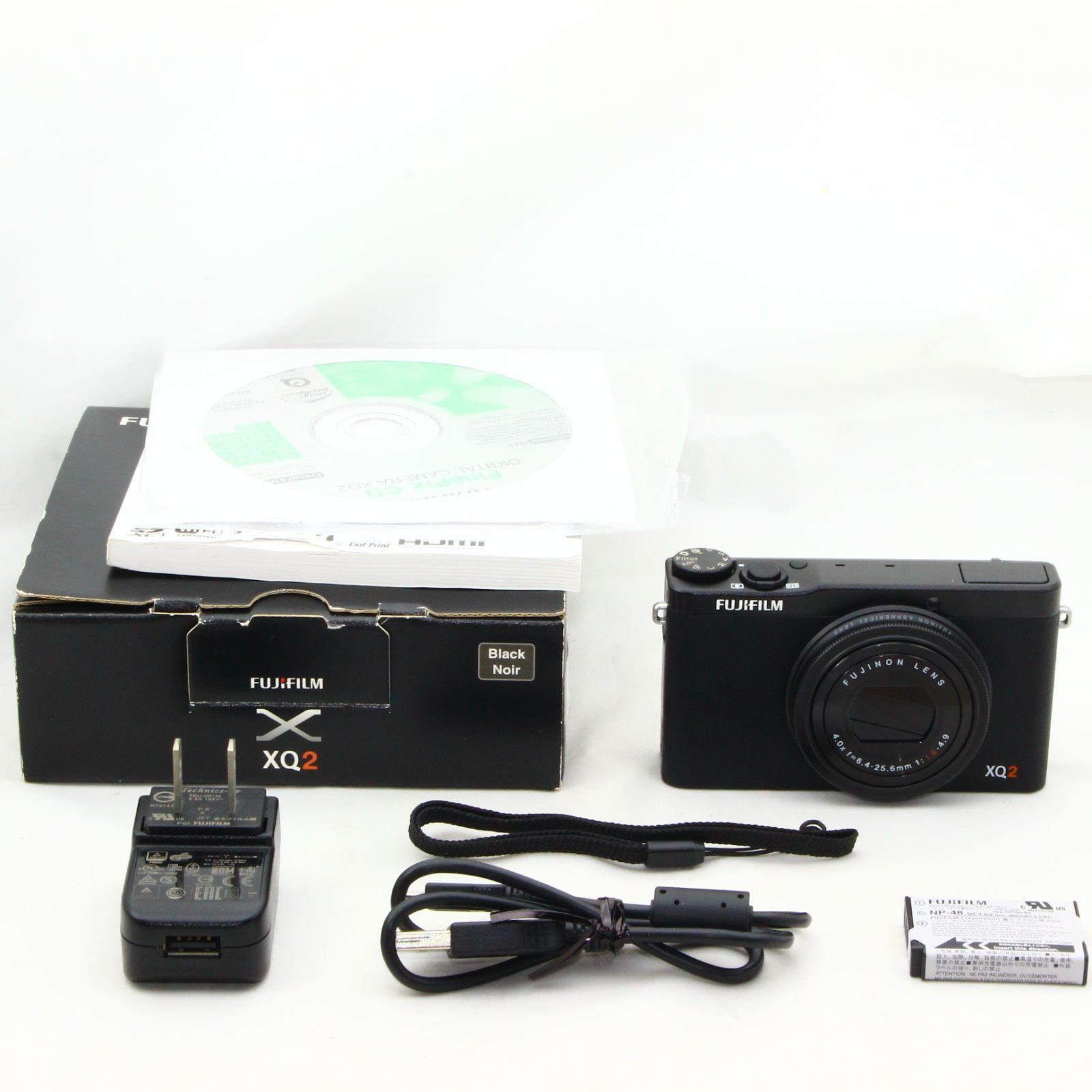 FUJIFILM富士コンパクトデジタルカメラ XQ2 ブラック FUJIFILM(フジ