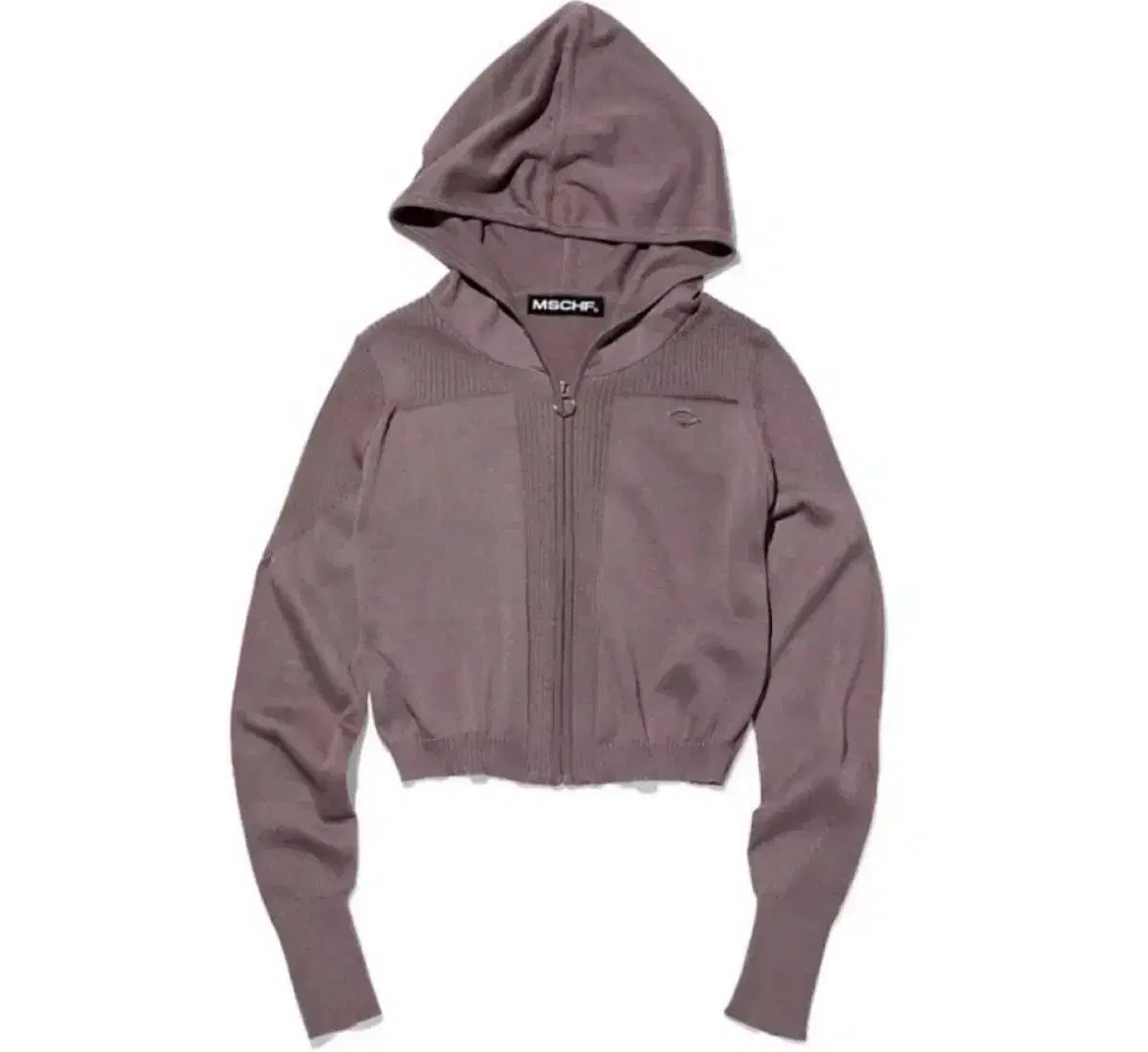 mschf SIDE BUTTON UP CROP HOODIE 미스치프 후디 Mischief Side