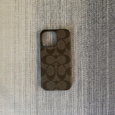 コーチ COACH iPhone13 pro ケース GRAPHITE COACH(コーチ) ｜iPhone