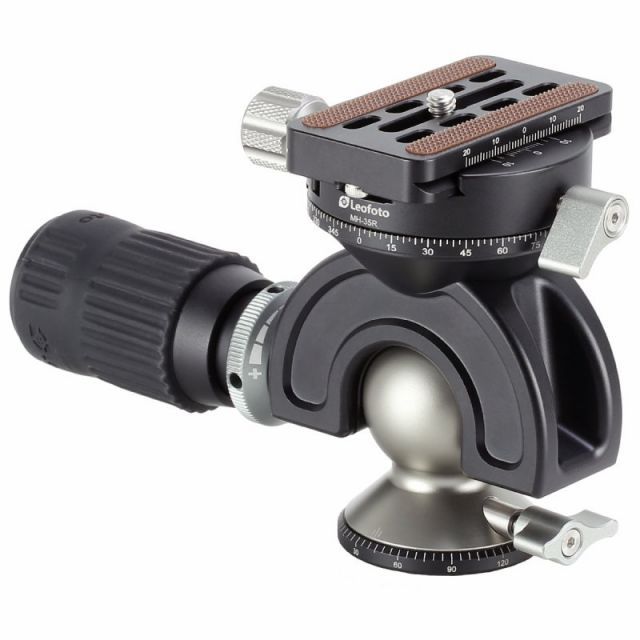 Leofoto レオフォト MH-35 R ハンドル付き自由雲台