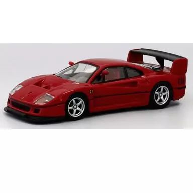 中古】ミニカー 1/64 Ferrari F40 GTE(レッド) ケース＆ベース付 組立
