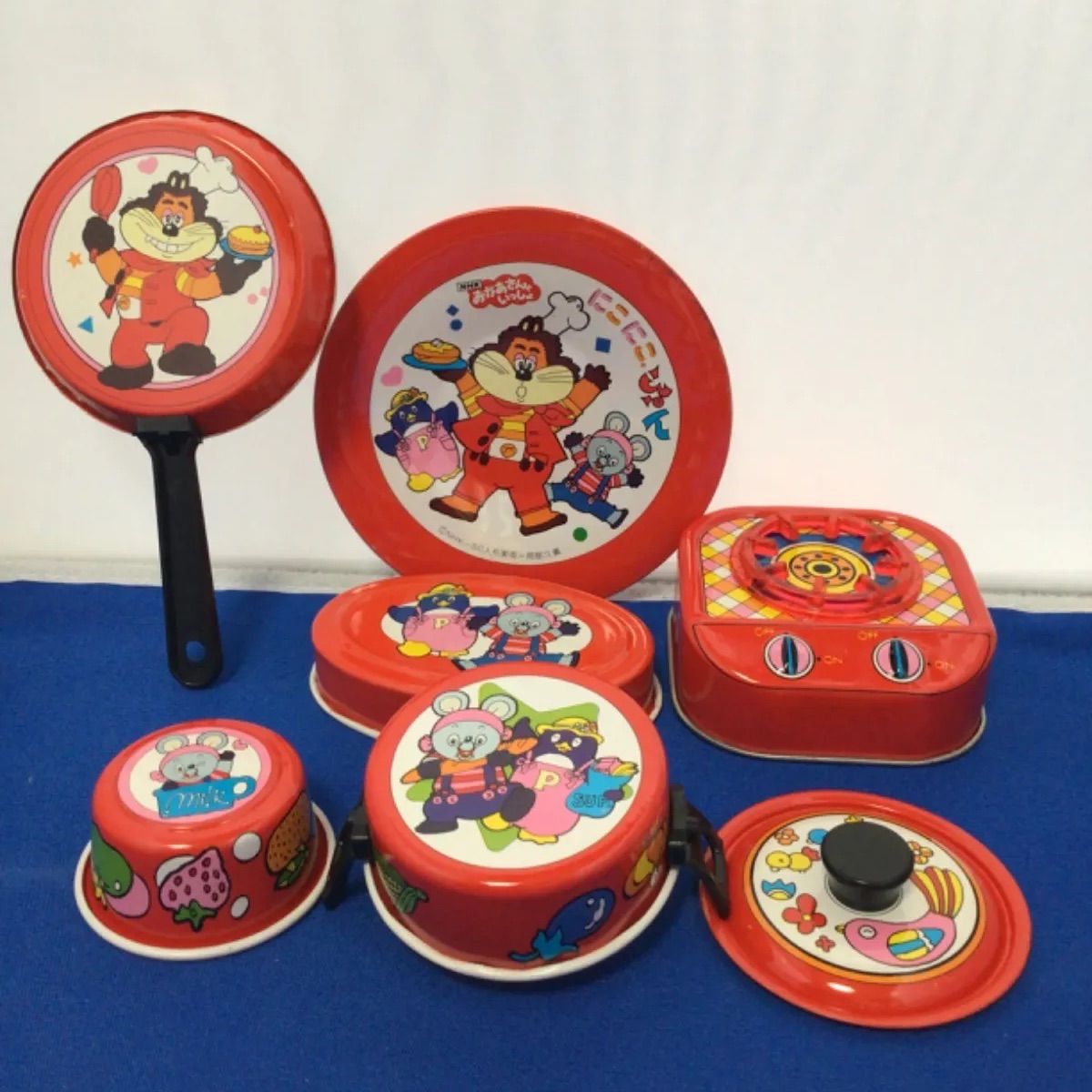 n*a様 けごん ブリキ玩具 おもちゃ 昭和レトロ SALE】昭和 レトロ ヴィンテージ ブリキ おもちゃ ゼンマイ 7点