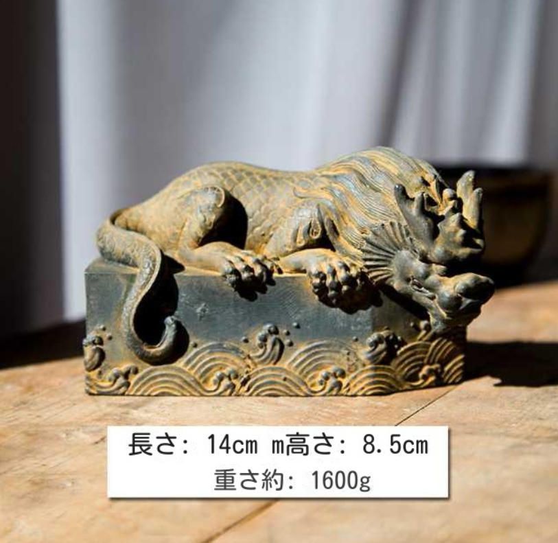 鋳鉄招財鎮水獣模造鉄獅子乾坤茶寵手作り玄関装飾置物工芸品