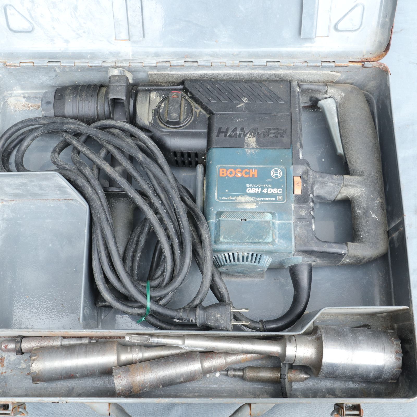 BOSCH GBH 4DSC 電子ハンマードリル 中古 BOSCH/ボッシュ 電子ハンマードリル GBH4DSC - 中古工具・プロ用機械