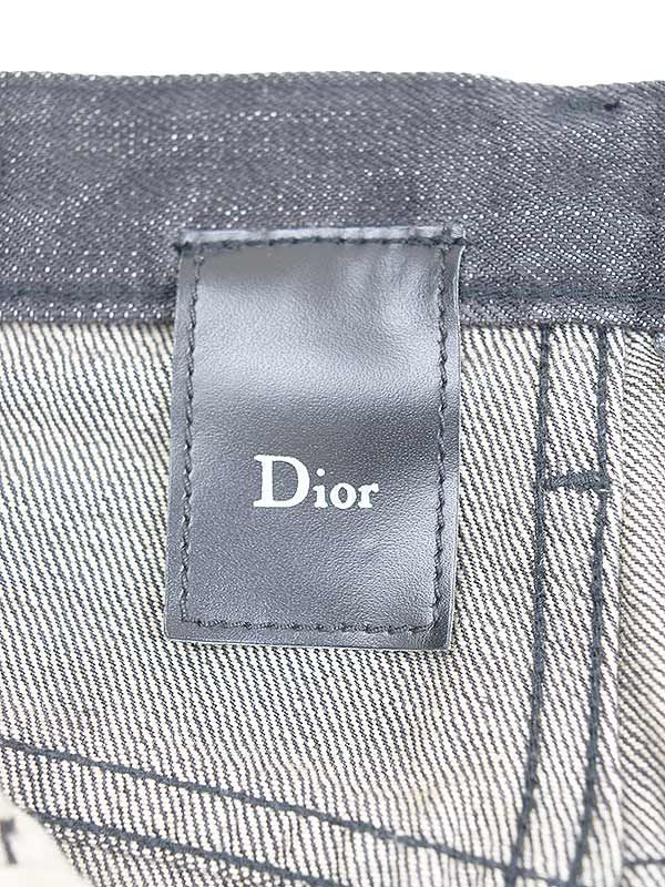 Dior HOMME ディオールオム 05AW 爪痕ダメージ加工デニムパンツ