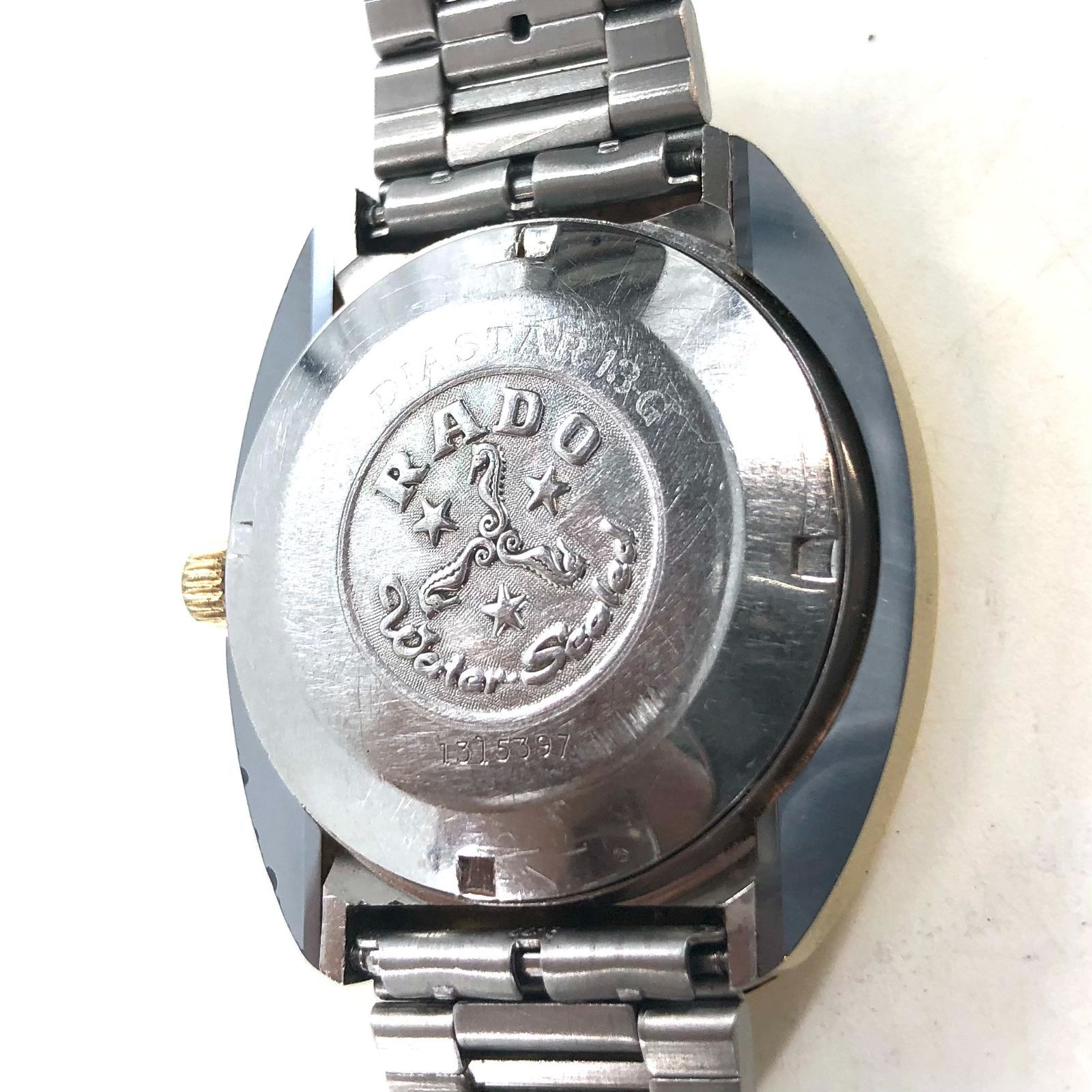 RADO DIA STAR ラドー ダイヤスター メンズ腕時計 デイデイト SS/AT 